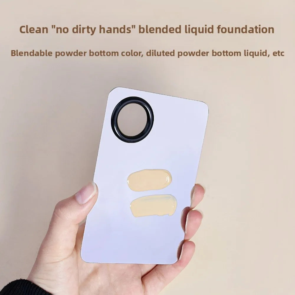 Ultra-thin Foundation Brush Makeup Mixing Palette