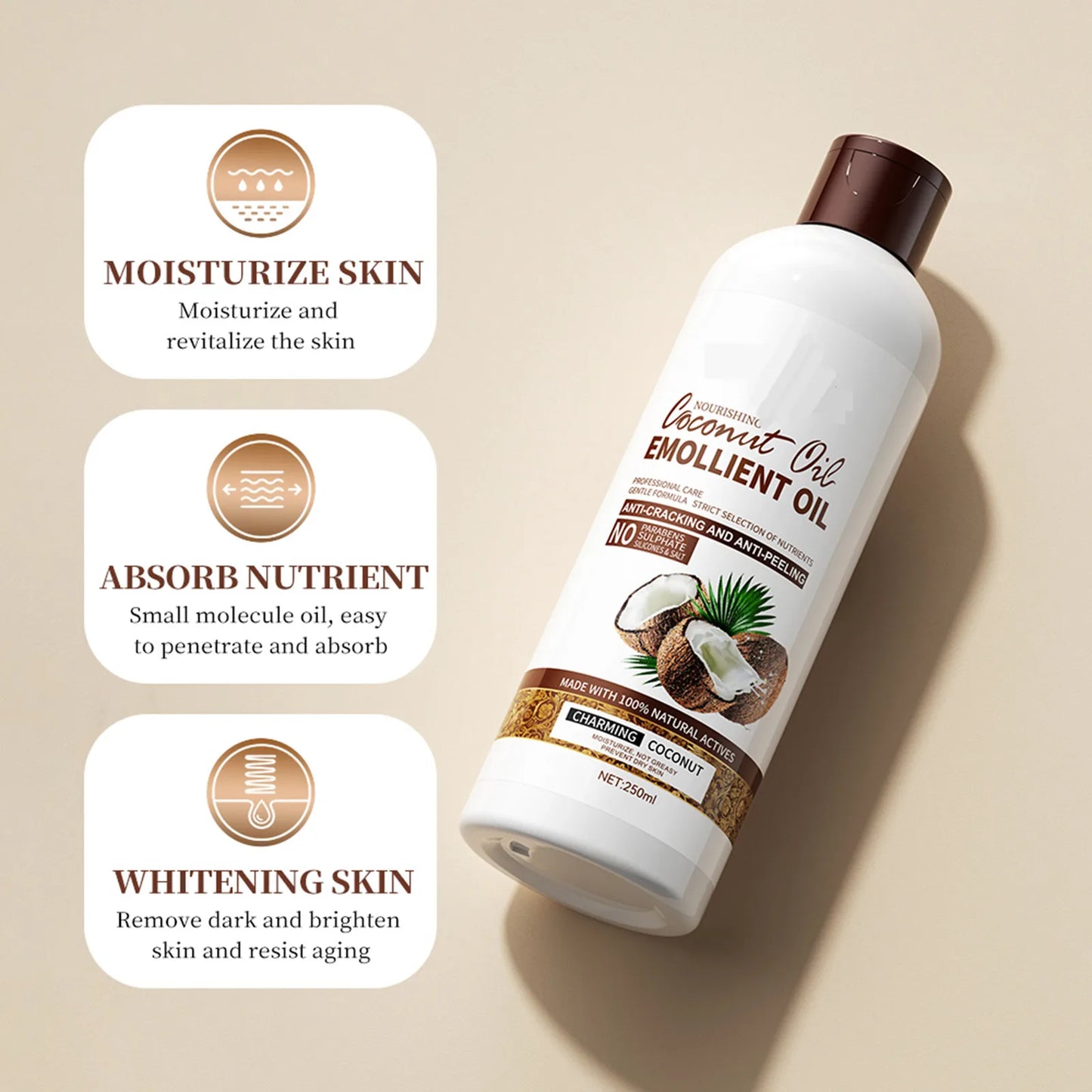 Natural Nourishing Body Oil Beauty Care 250ml
