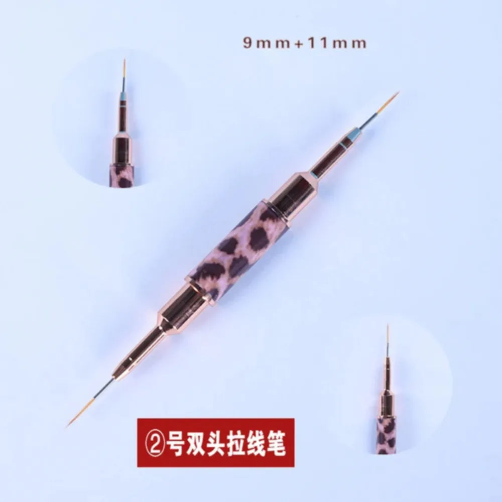 Black Nail Art Liner Brushes