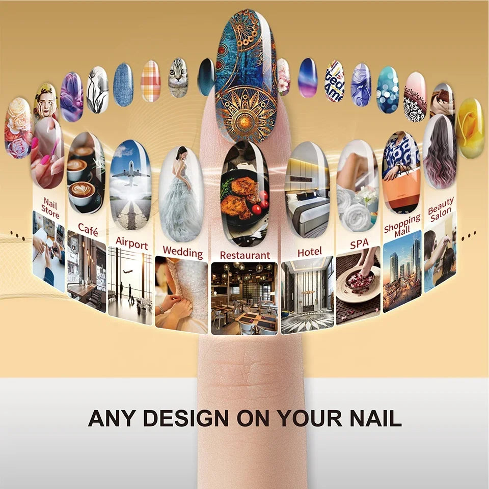 Cheapest ProductsO2NAILS Mobile Nail Printer X11 Digital Art Nail Painting Machine