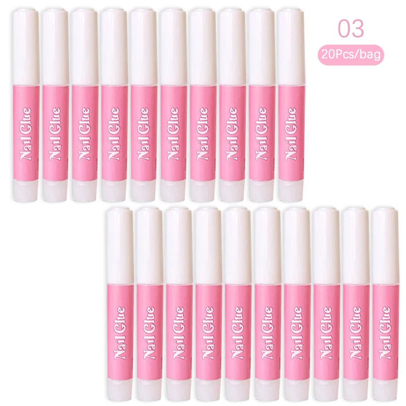 Super Strong Nail Glue Set For False Nail