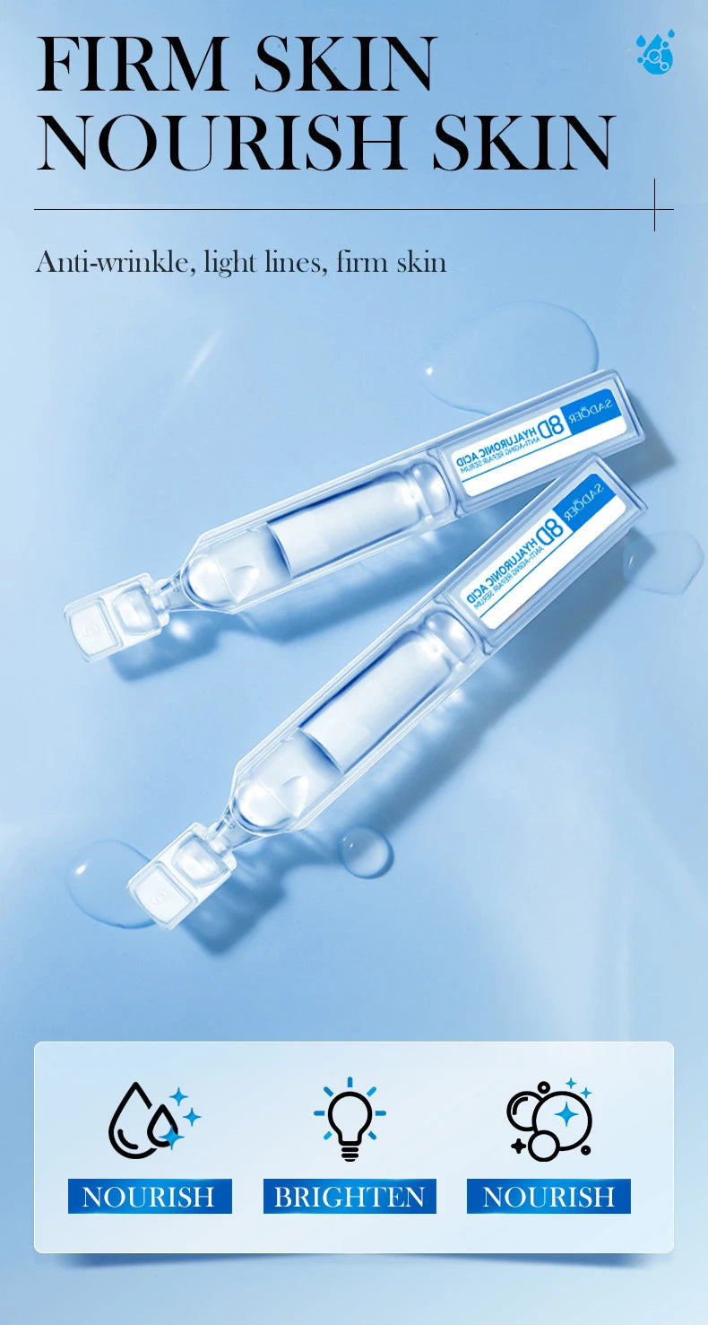 Hyaluronic Acid Face Serum Moist Tender Skin
