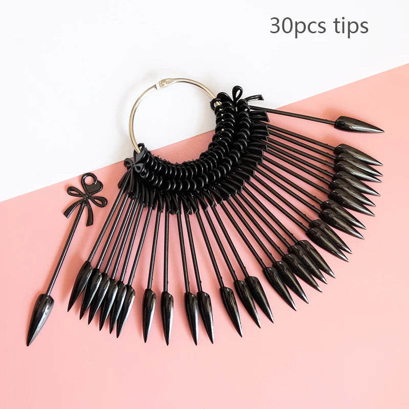Nail Display Sticks Nail Swatch False Nail Tips