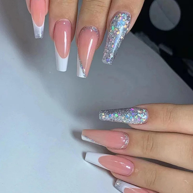 Fashion Colorful Butterfly False Nail