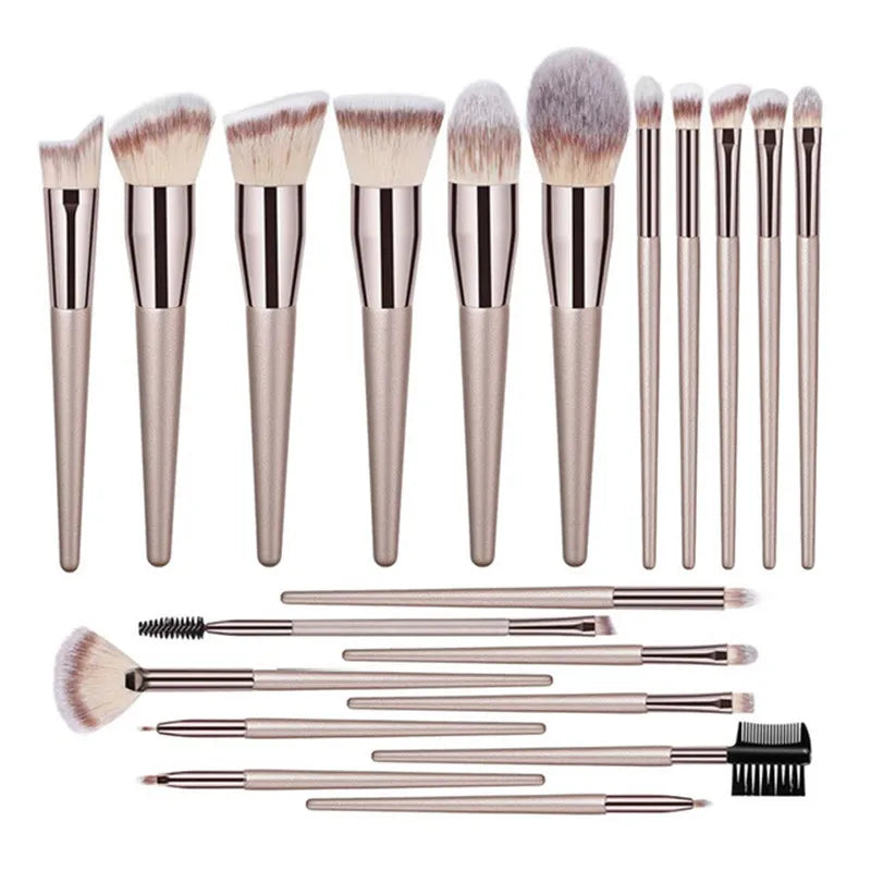 4/10/14/20 Pcs Makeup Brush Set
