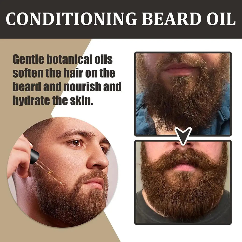 30ml Beard Growth Oil Serum For Men