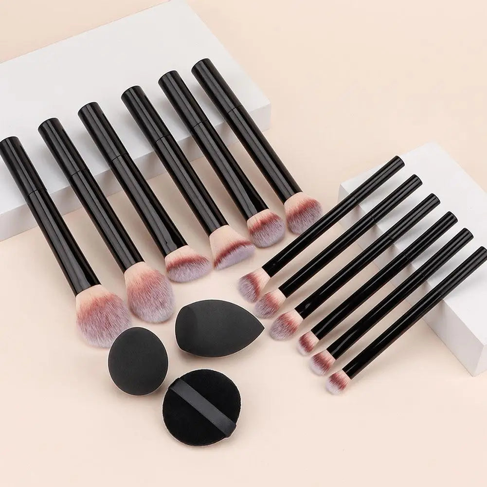 Makeup Brush Set 12 Pcs Everyday Essentials Makeup Brush Set