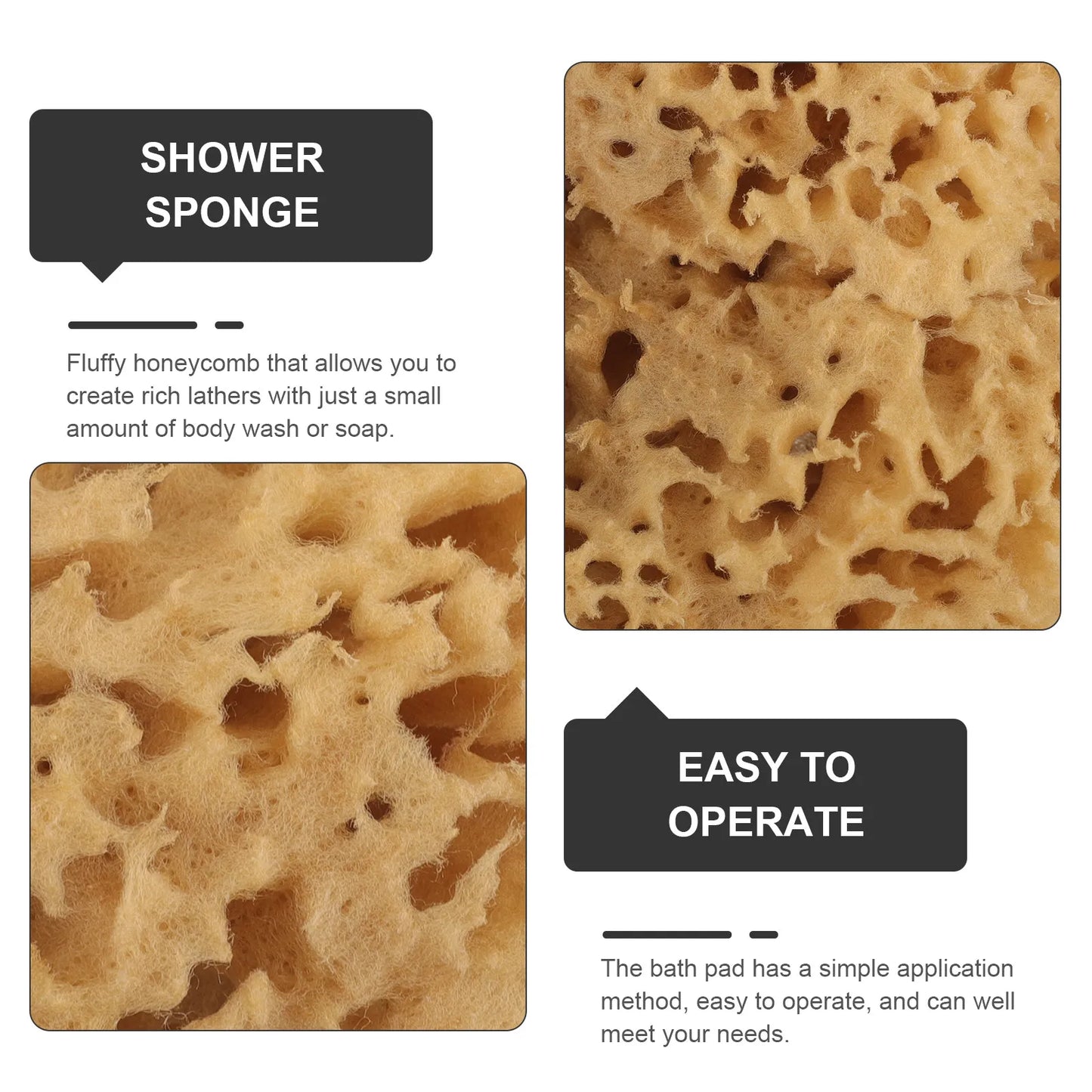 Bath Back Sponge Bathing Ball Back Scrubber
