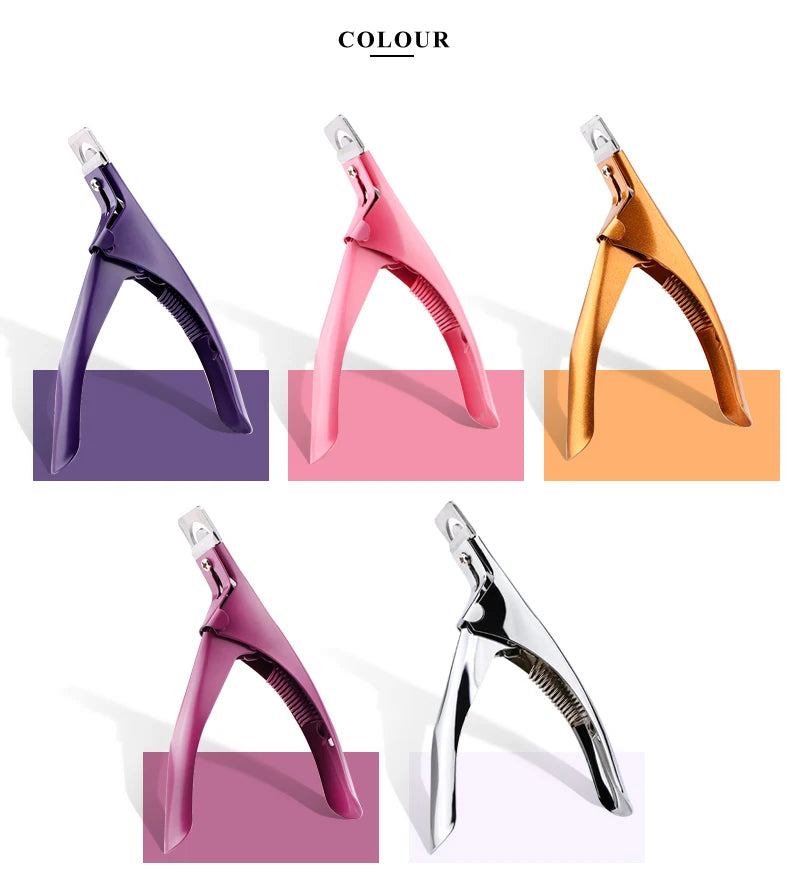 False Acrylic Tips Clipper Manicure Clamp