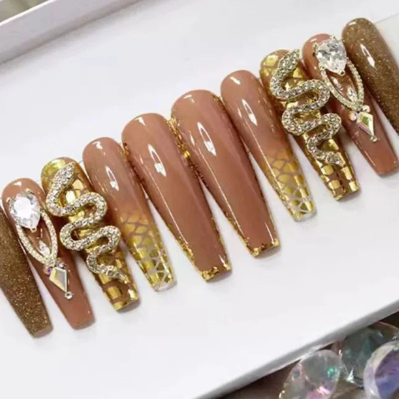 24Pcs Artificial Finger Nails