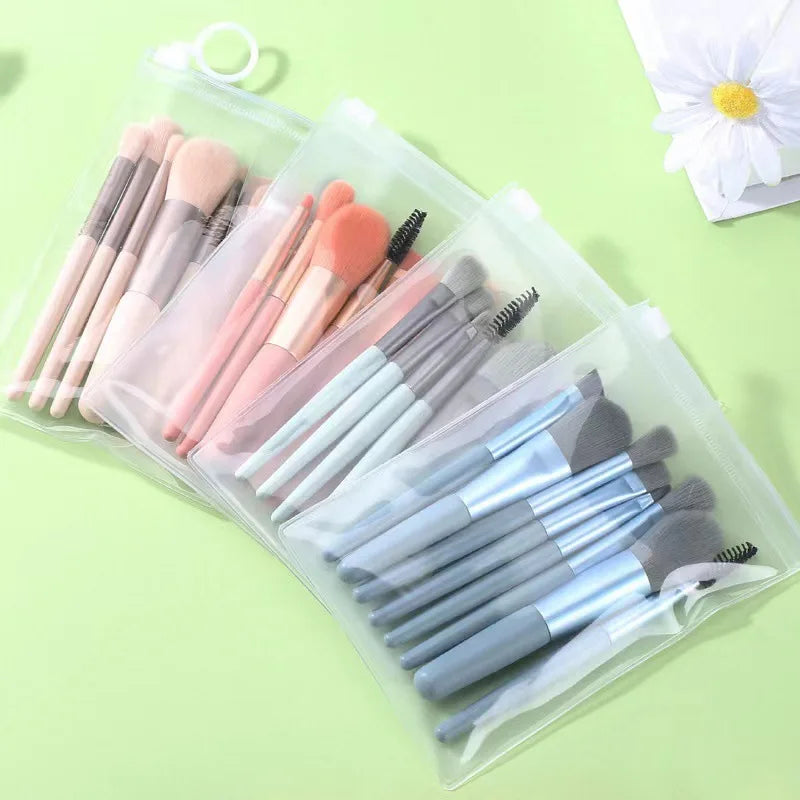 8PCS Macaron Makeup Brushes Set
