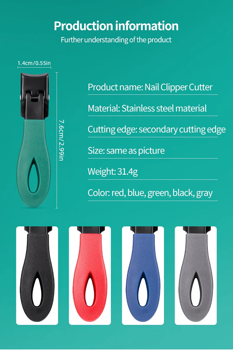 Large Jaw 8mm Openning Nail Clipper