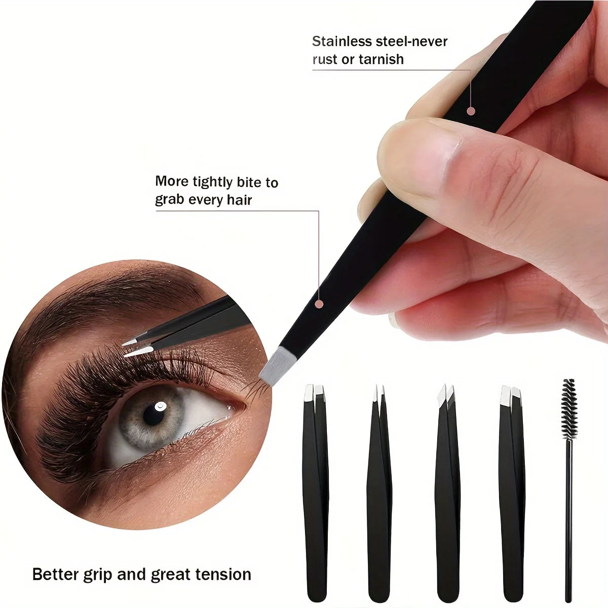4/6pcs Professional Facial Hair Removal Grooming Set