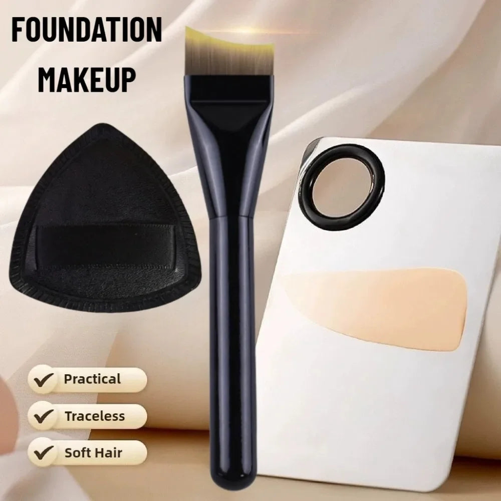 Ultra-thin Foundation Brush Makeup Mixing Palette