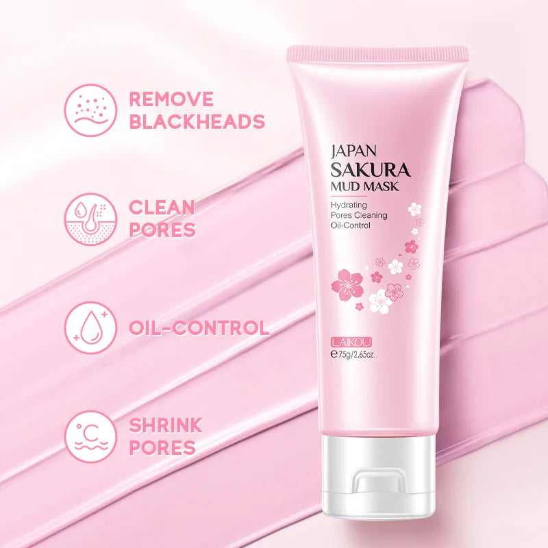 9pcs Facial Products Kit Sakura Skin Care Set