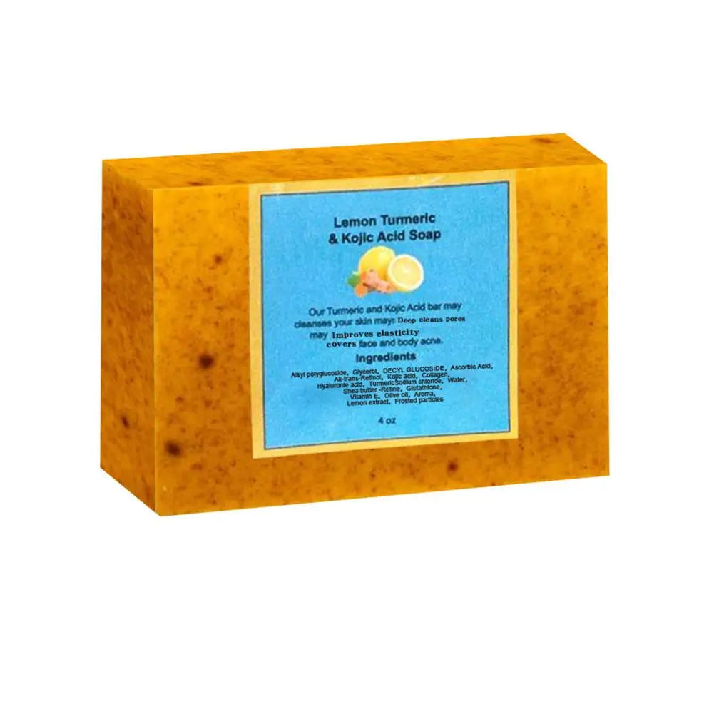 Turmeric Lemon Soap/cleansing pad/Face Cream/Serum Turmeric Series