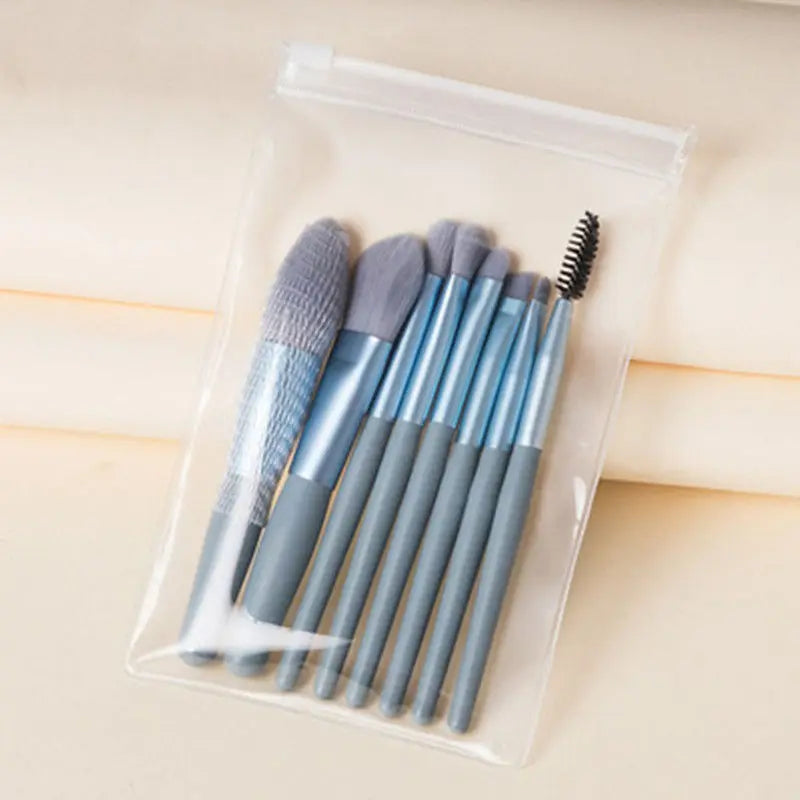 8PCS Macaron Makeup Brushes Set