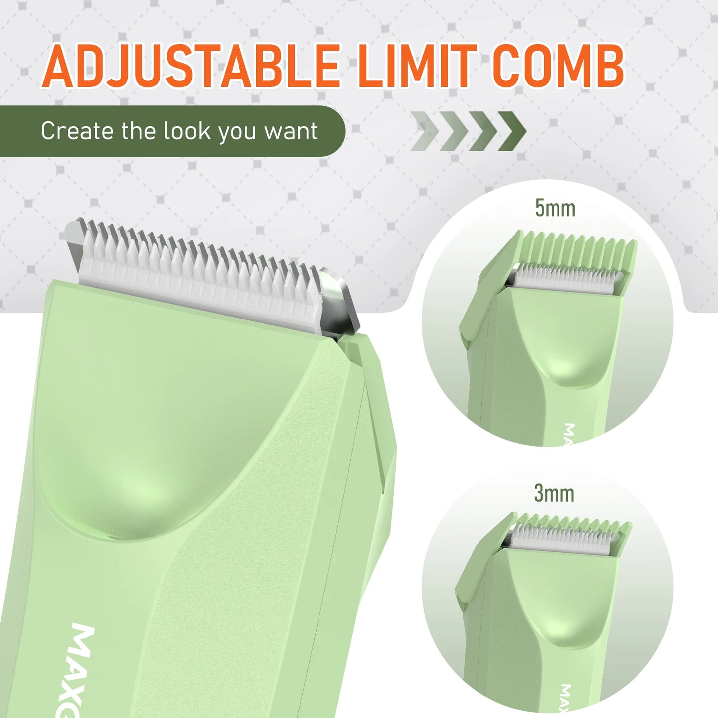MAXGROOM Body Hair Trimmer Shaver for Men