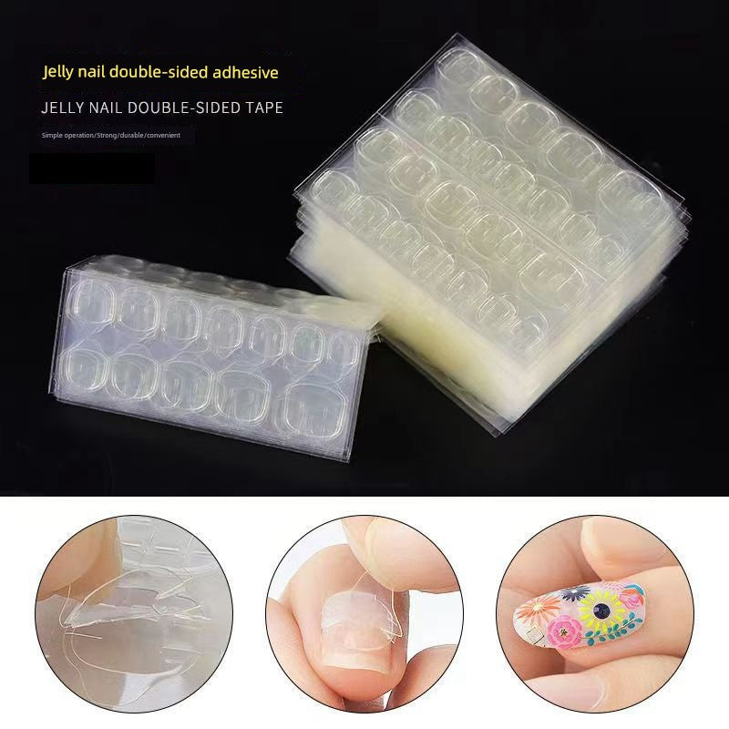 Wear Nail Jelly Glue Nail Beauty Sticker