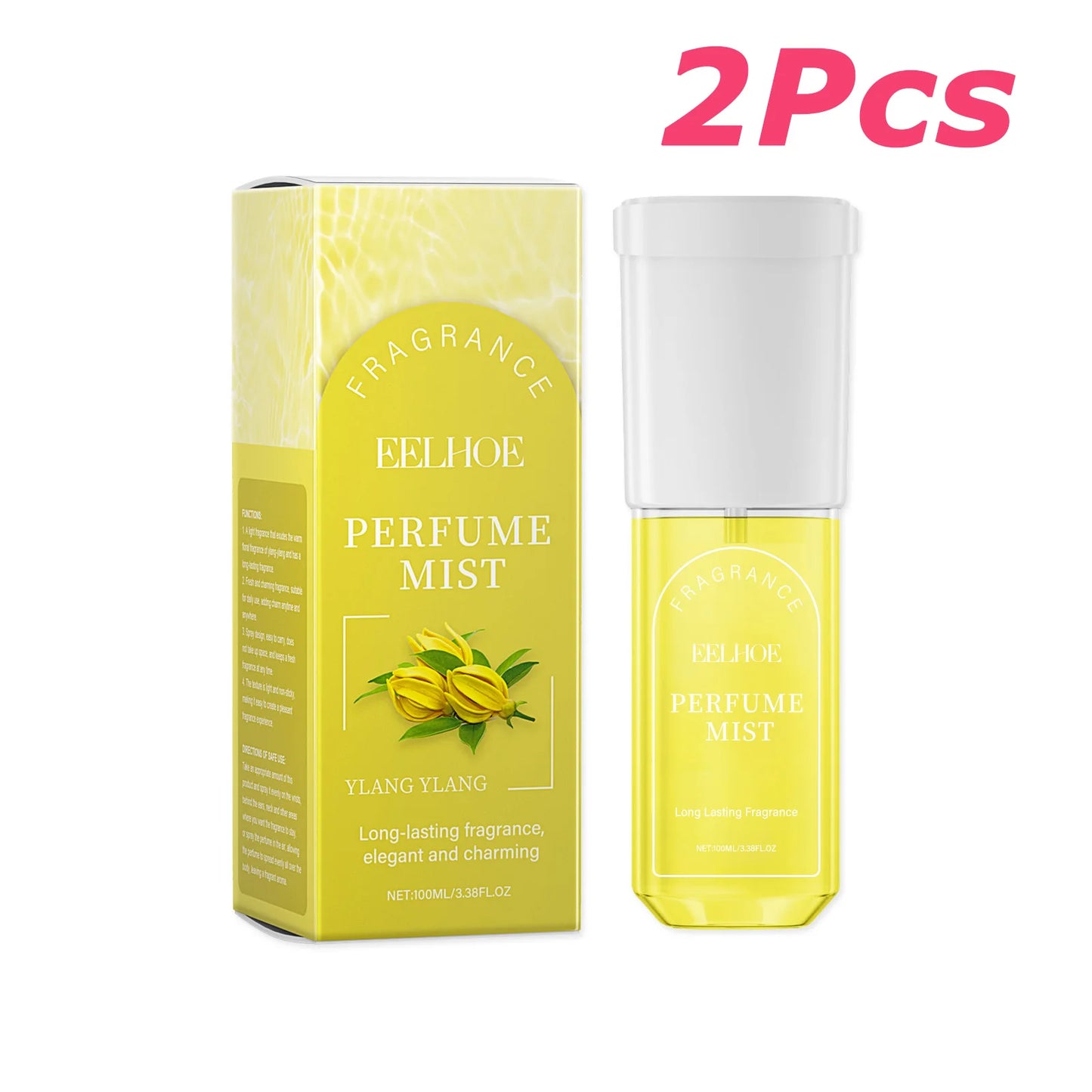 Body Perfume Spray Ylang Ylang Evening Fragrance
