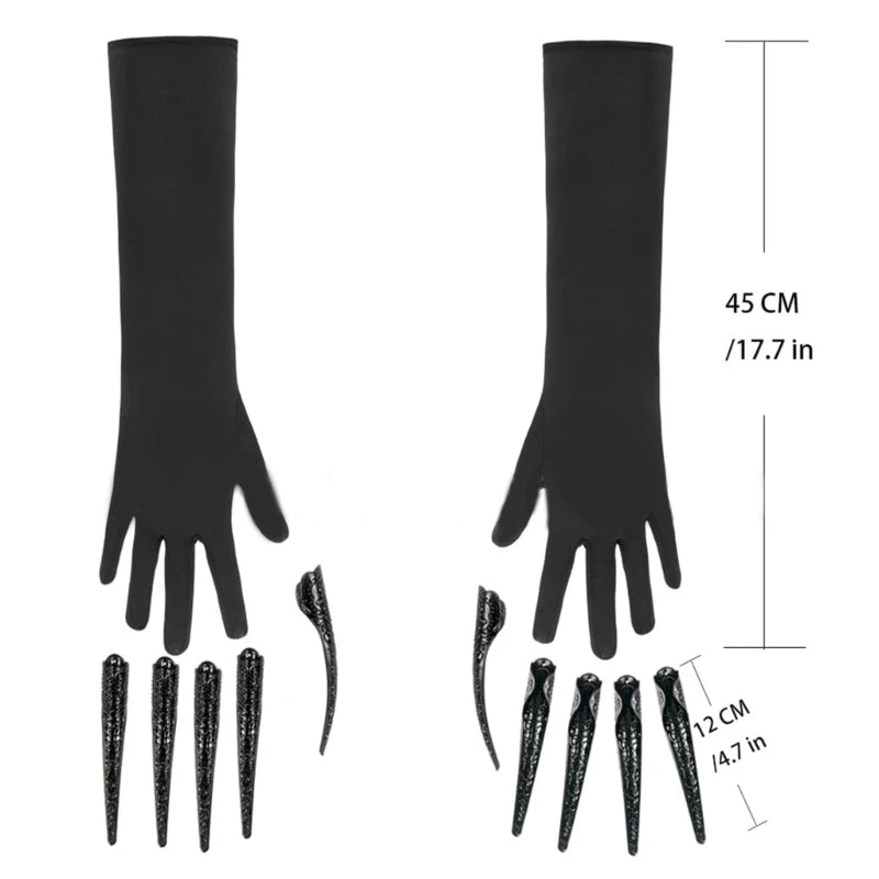 Scary Long Nails Gloves Cosplay Party