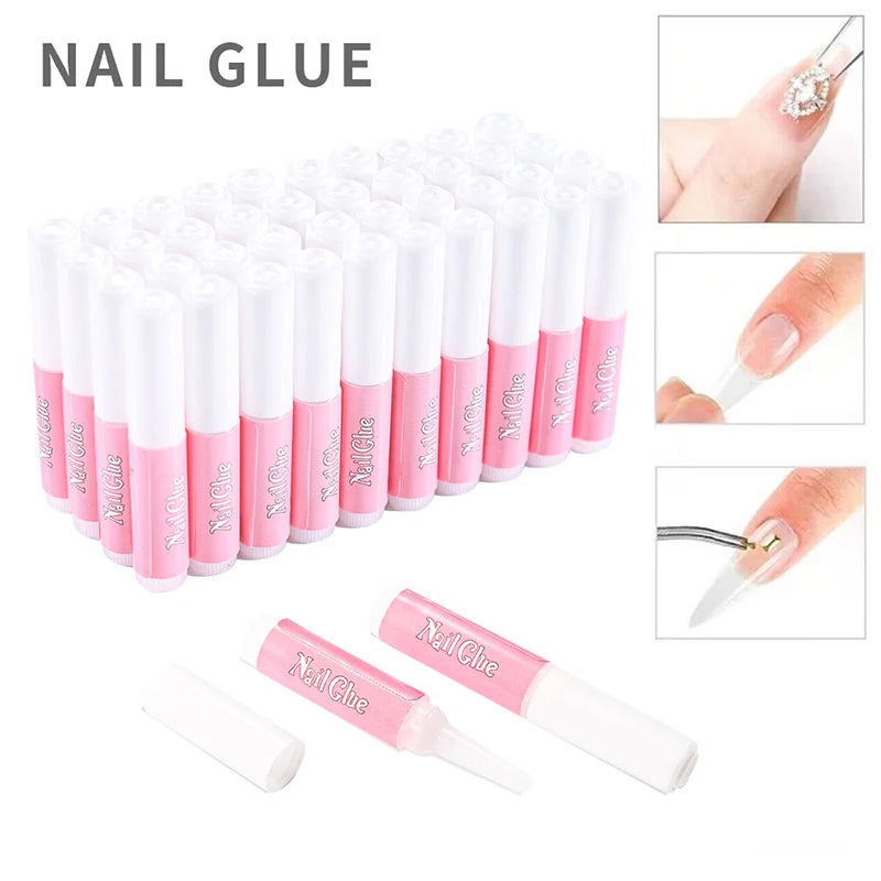 Super Strong Nail Glue Set For False Nail