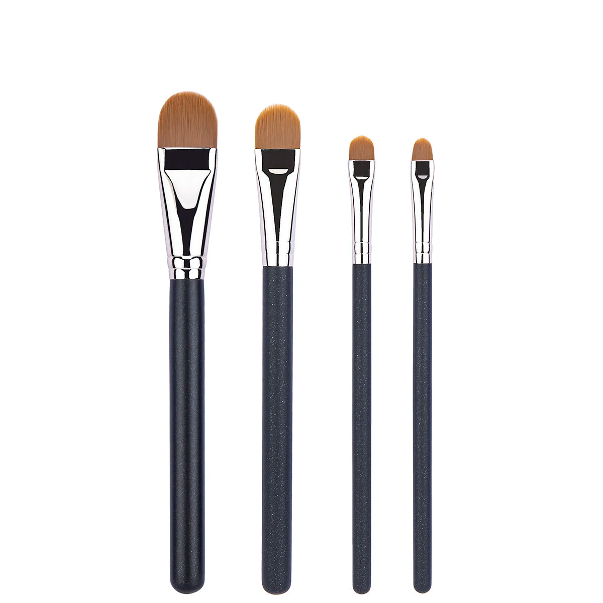 4 Types Sizes Upgraded Ultra-thin Foundation Concealer Makeup Brush