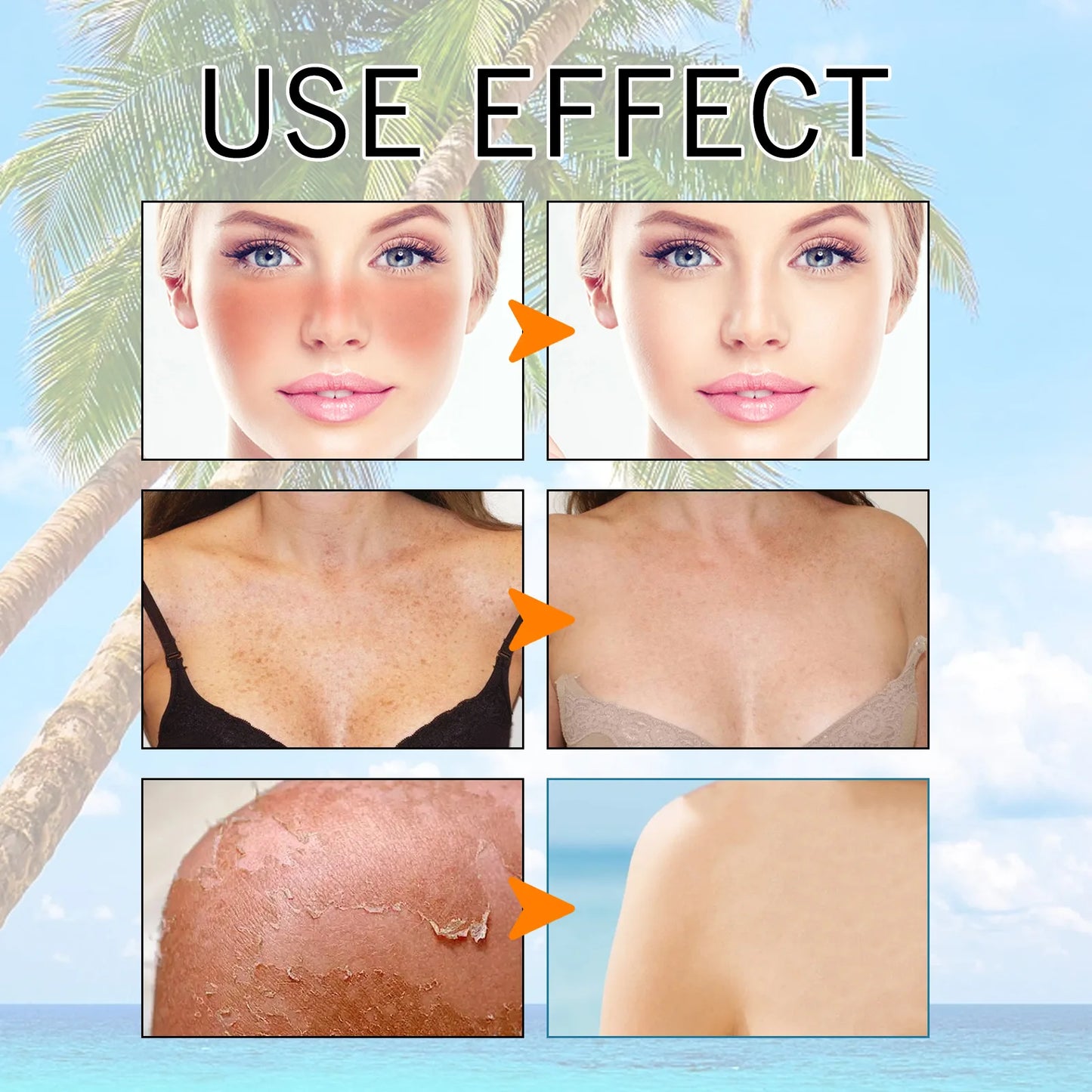 Facial Body Sunscreen Whitening Sun Cream