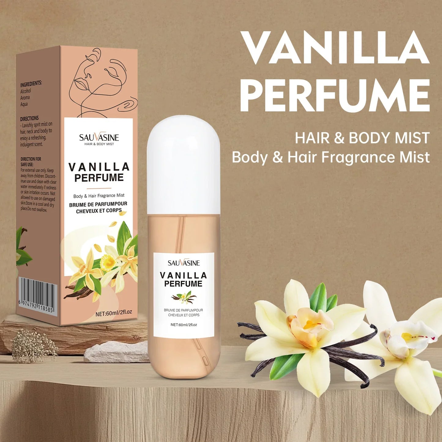 Vanilla Skin Body Mist Vanilla Skin Perfume