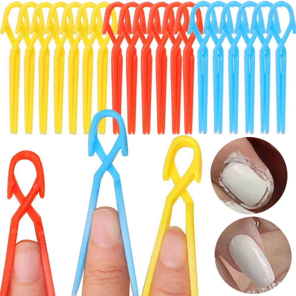 50PCS Reusable Nail Shaping Clips