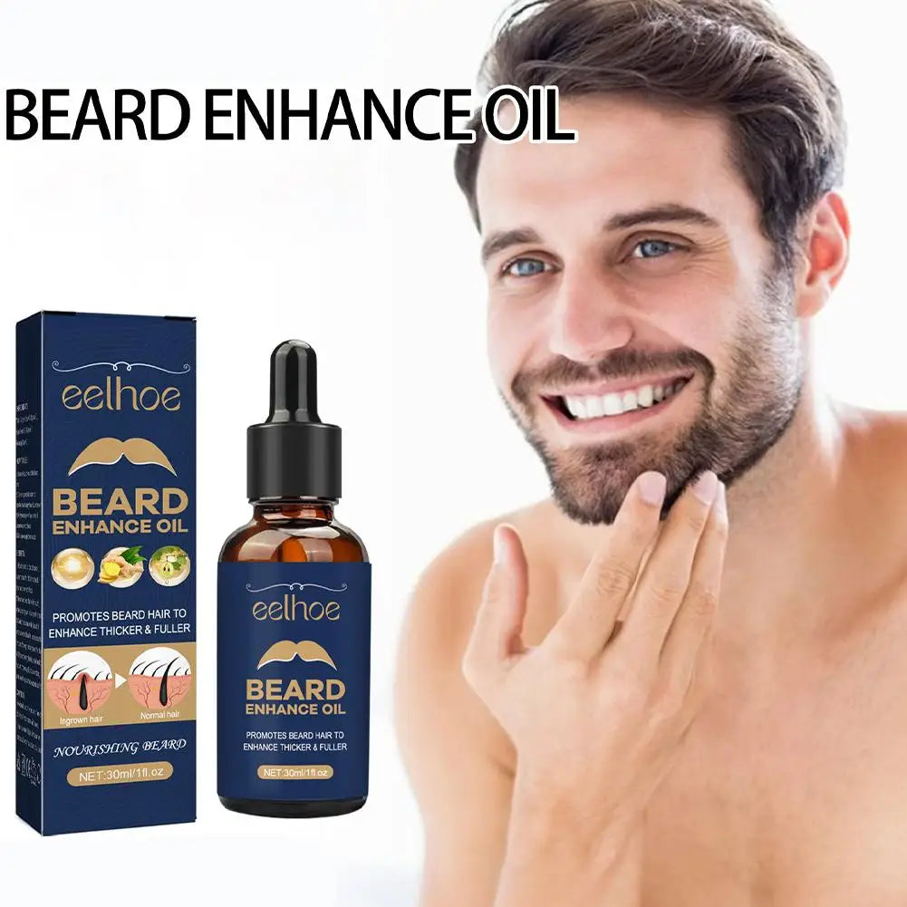 2PCS High-quality Natural Beard Growth Oil