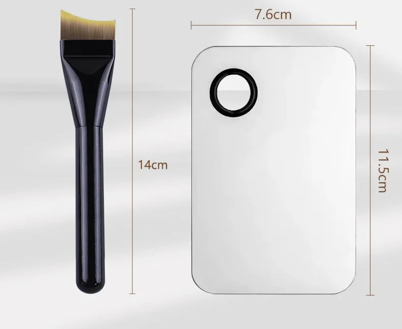 Ultra-thin Foundation Brush Makeup Mixing Palette