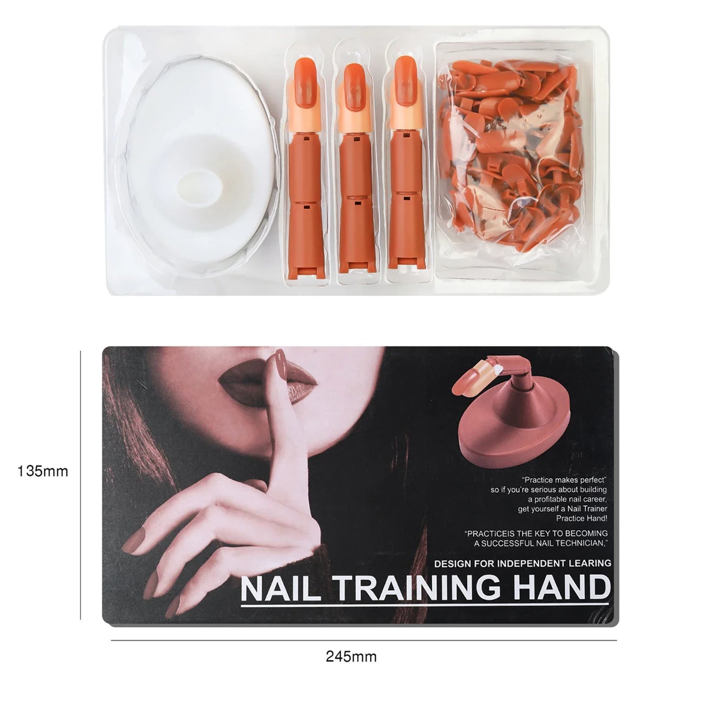 Nail Practice Fingers for Acrylic Nails