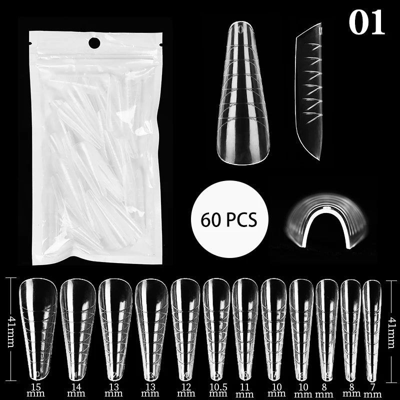 Nails Extension Tips Acrylic Press on Nail