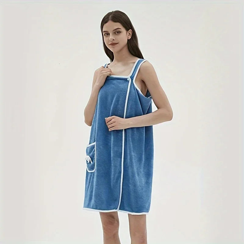 Bath Towel Household Women Wearable Wrap