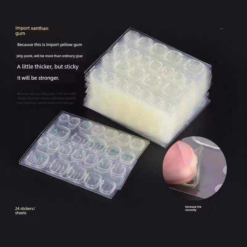 Wear Nail Jelly Glue Nail Beauty Sticker
