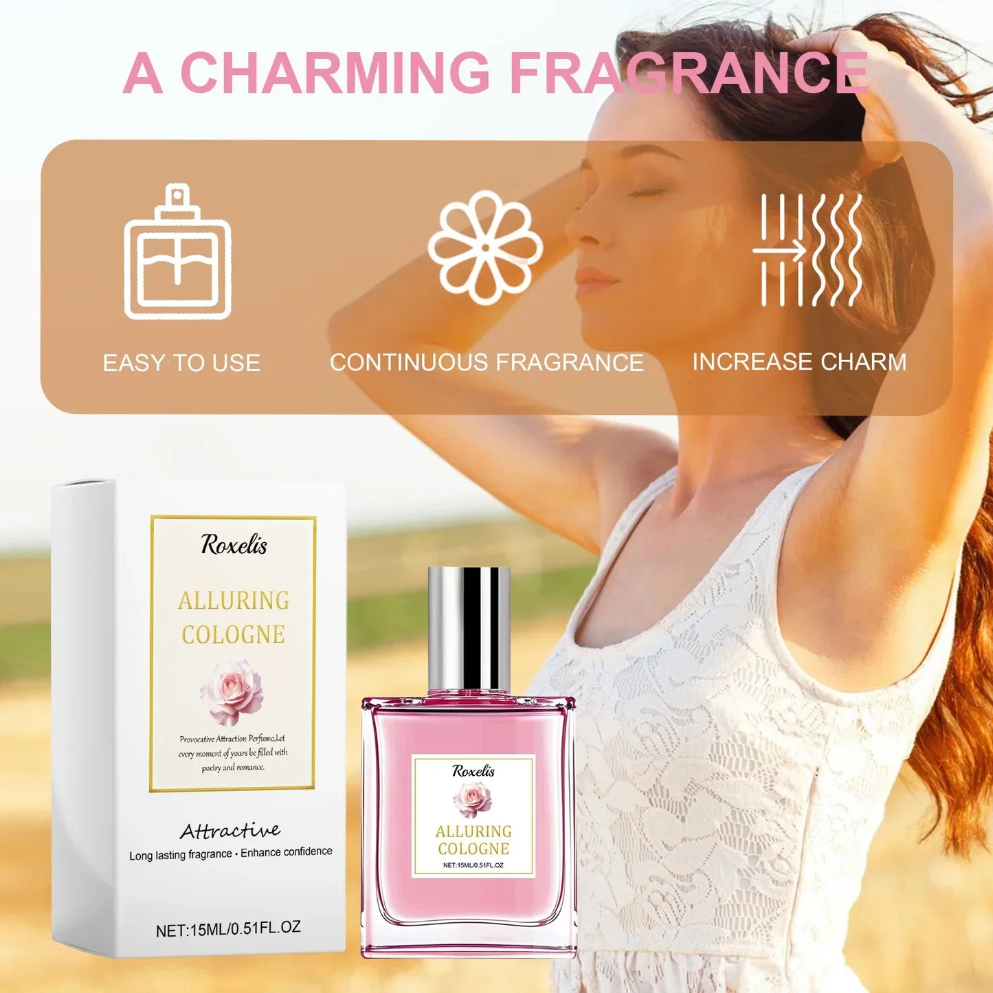 Rose Perfume Long Lasting Fragrance