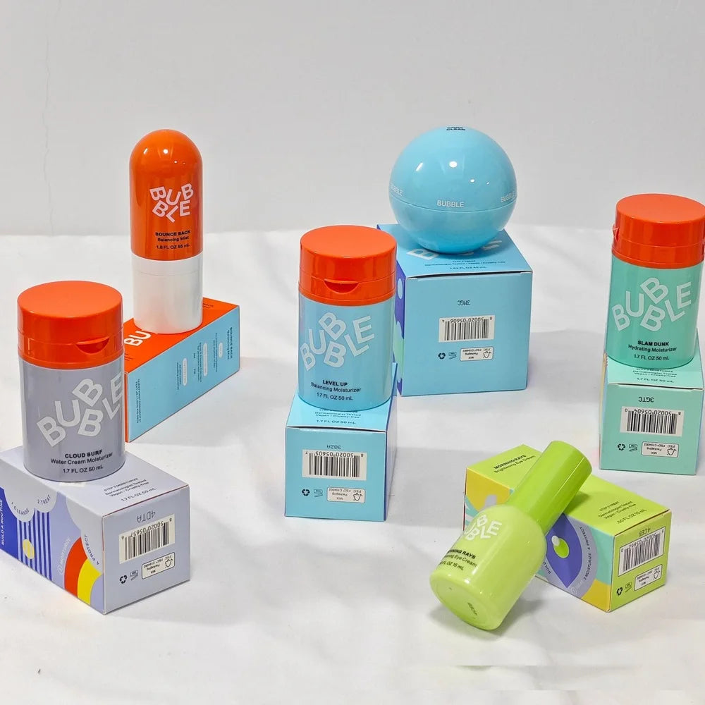 50ml Bubble Skincare Products