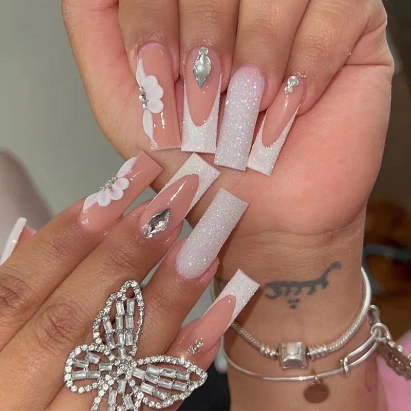 24Pcs Artificial Finger Nails