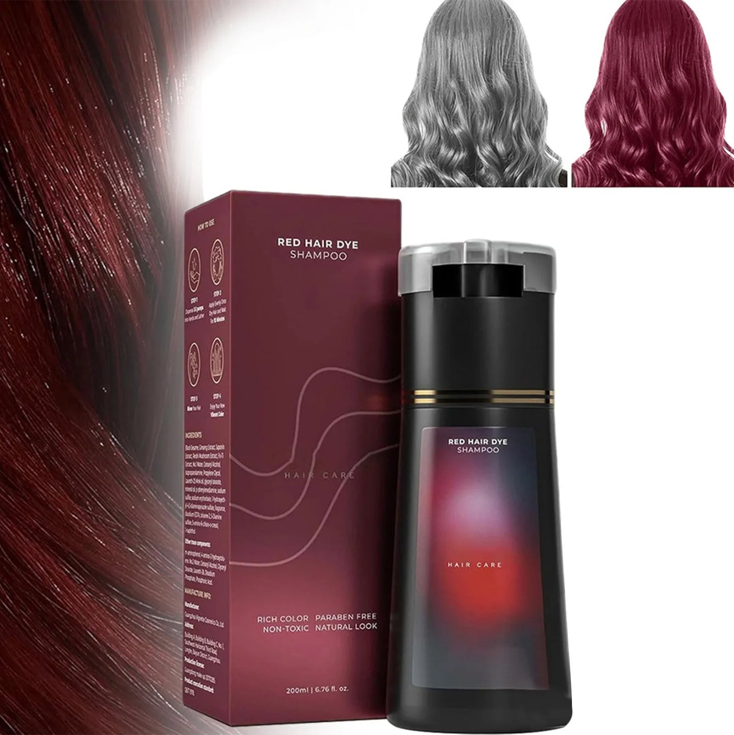 Polar Haircare Instant Dye Shampoo for Wome