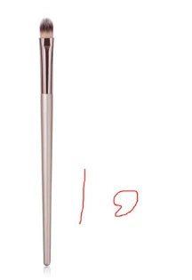 Champagne Color Makeup Brush for Women