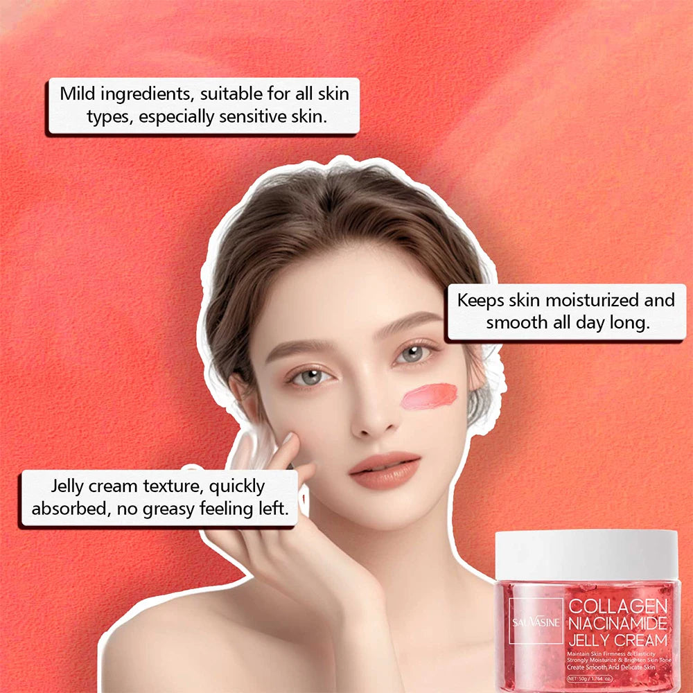 Korean Skin Care 50g Collagen Niacinamide and Hydrolyzed Collagen