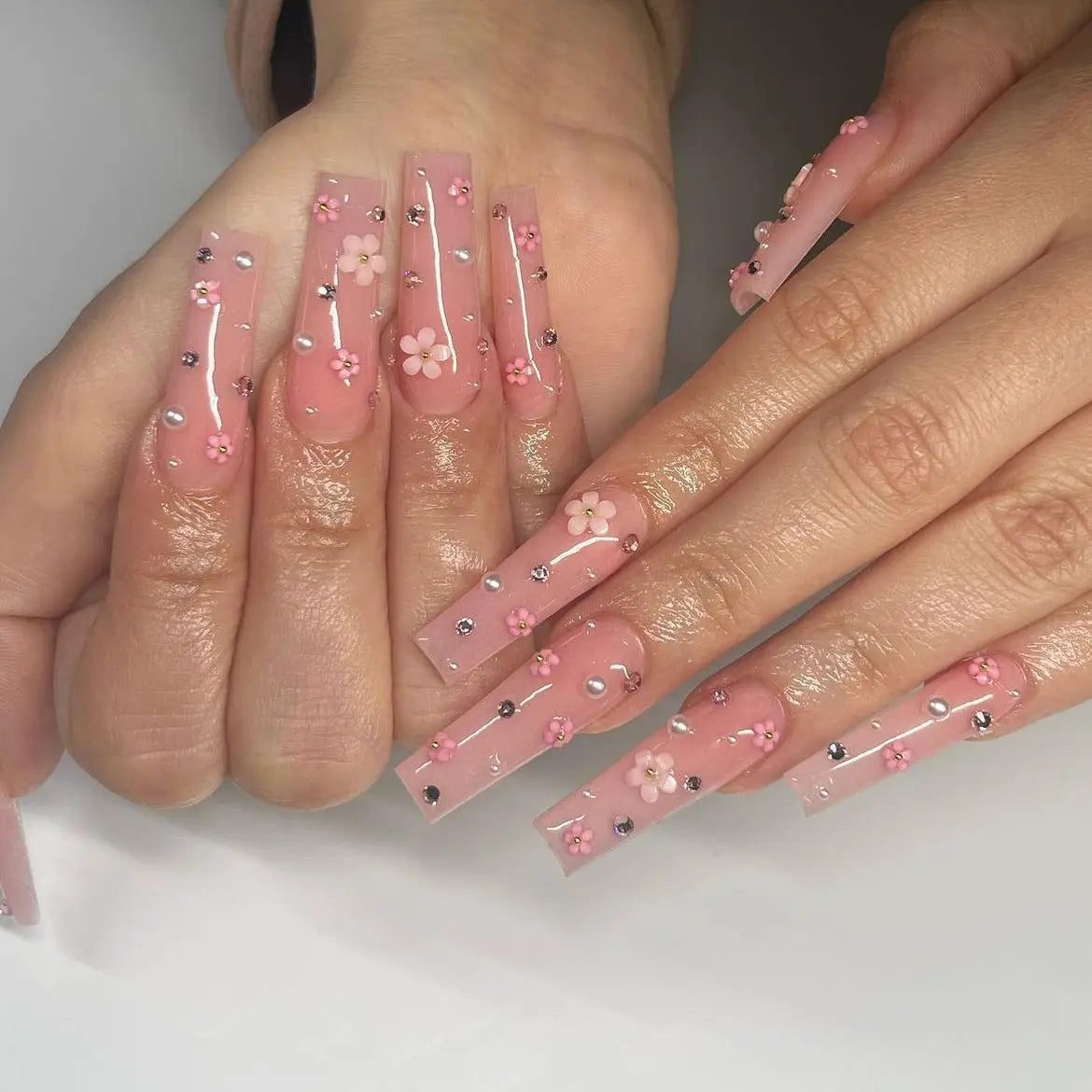 24Pcs Artificial Finger Nails