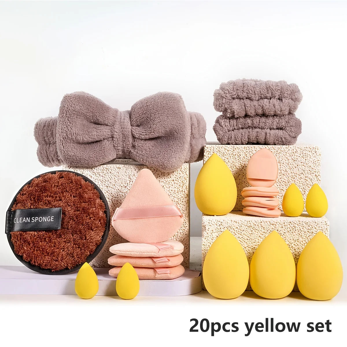 Makeup Brushes and Sponges Set