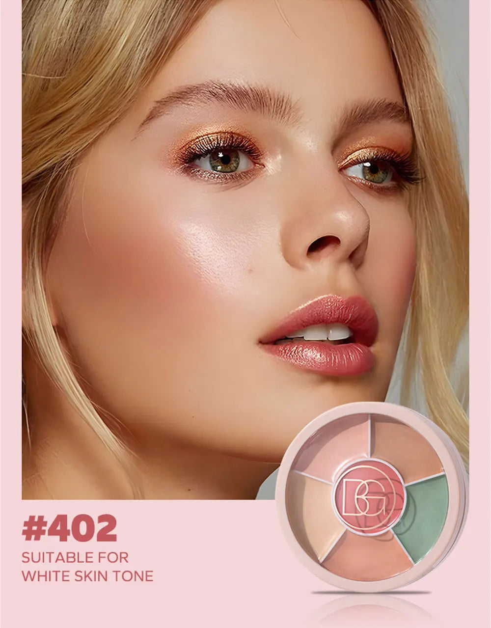 Natural Color Concealer Palette