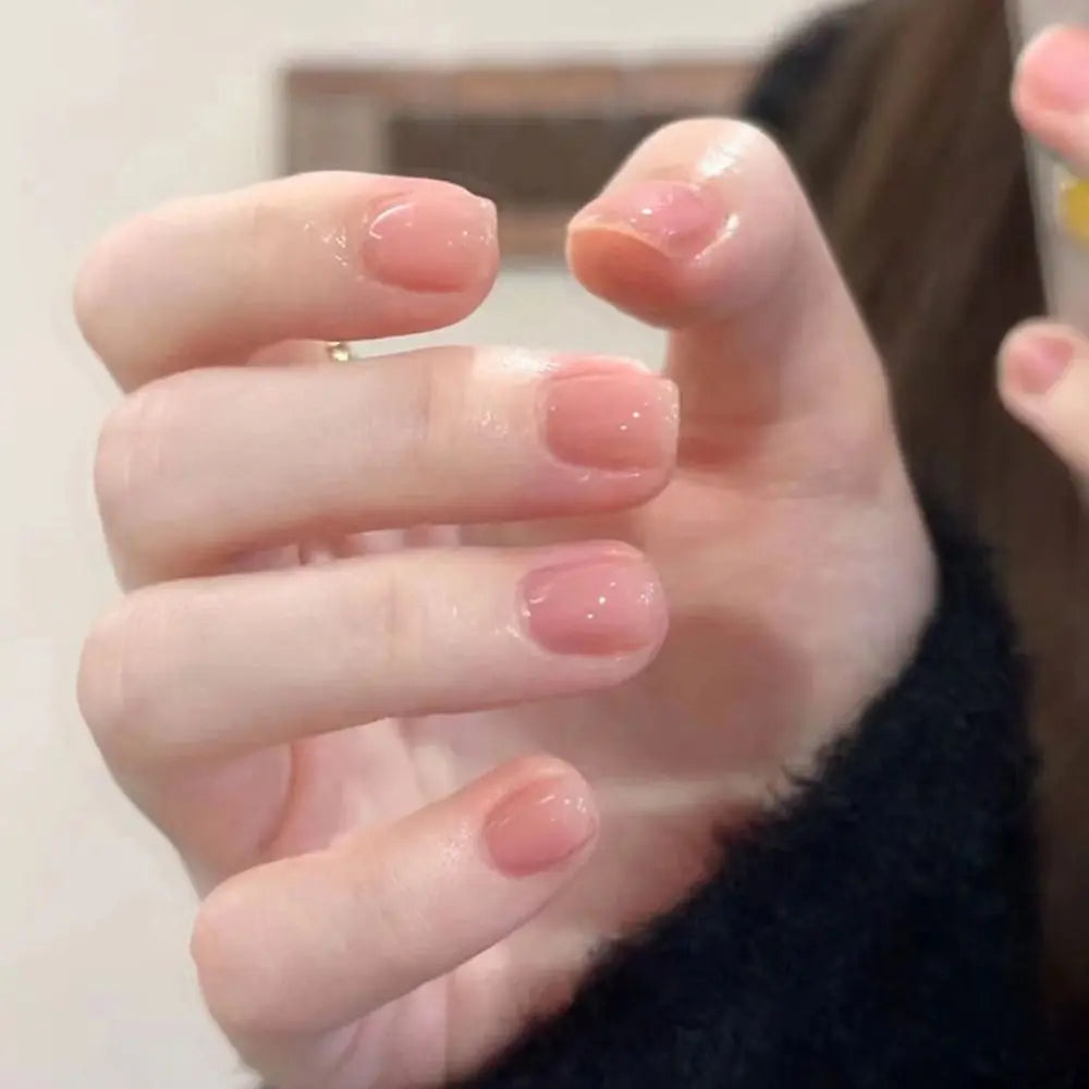 French Simple Style False Nails