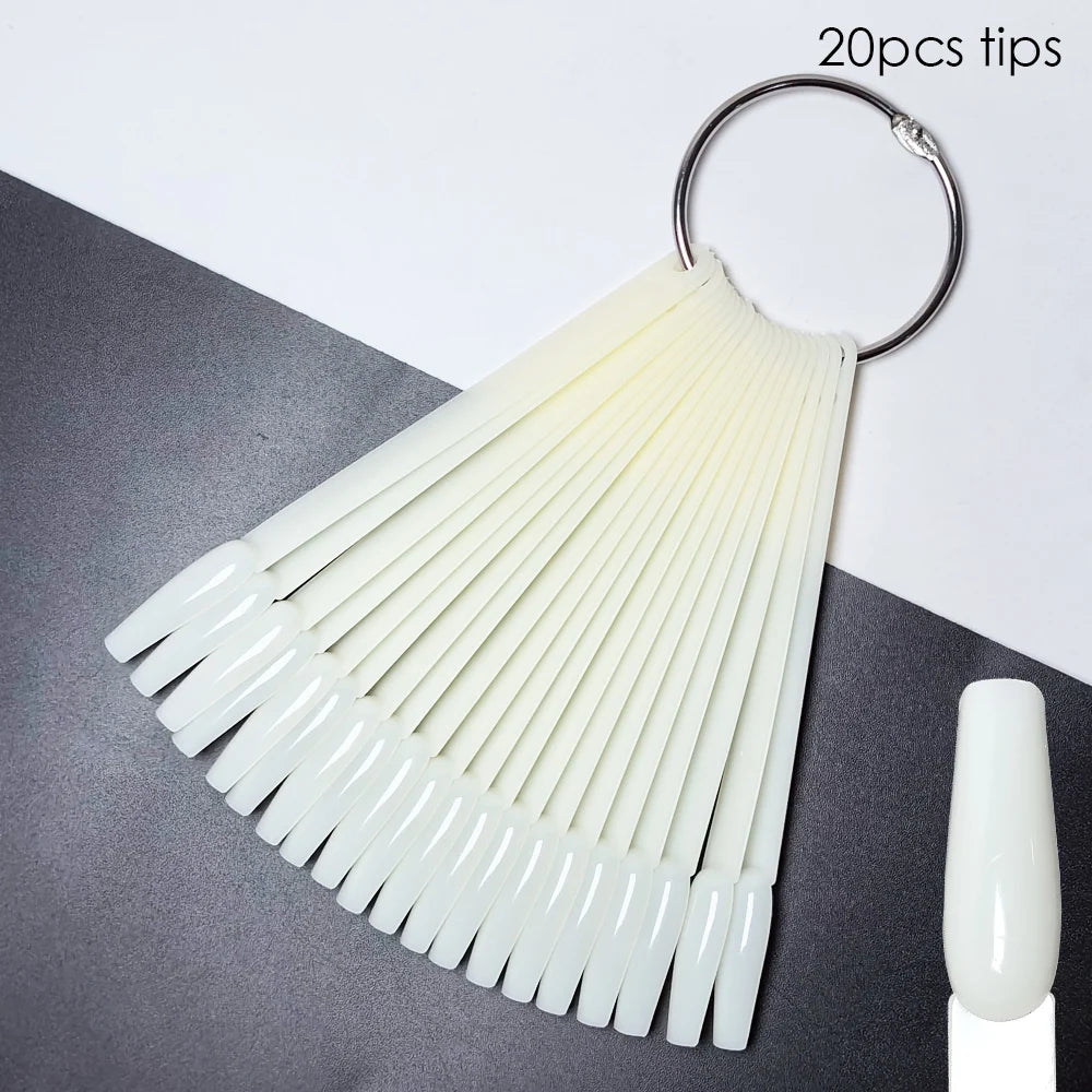 Nail Display Sticks Nail Swatch False Nail Tips