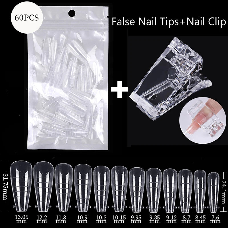 Nails Extension Tips Acrylic Press on Nail