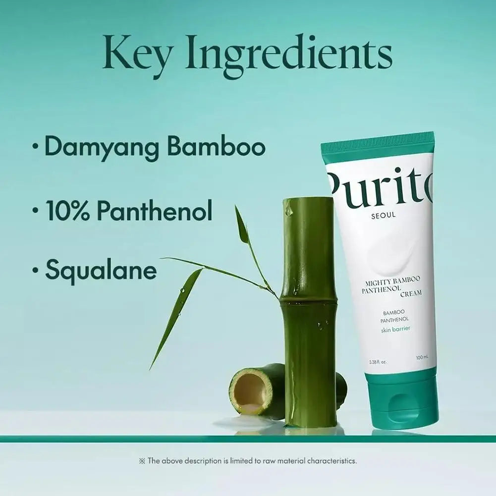 Korea Bamboo Essence Cream Refreshing Moisturizes Maintains Smooth Complexion Glow Skin Improve Elasticity Skincare 100ml