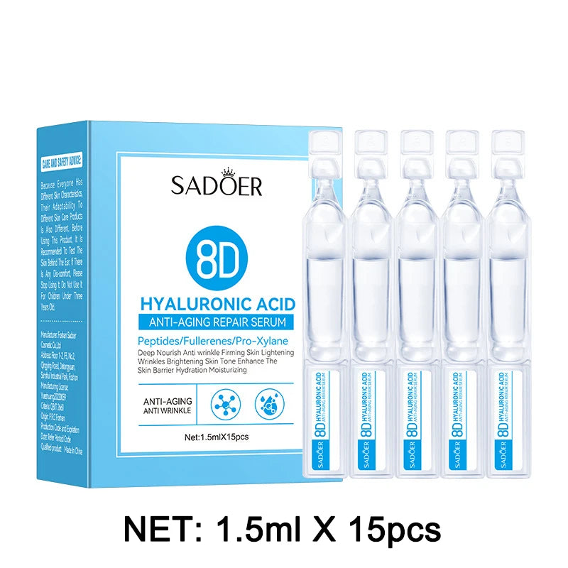 Hyaluronic Acid Face Serum Moist Tender Skin